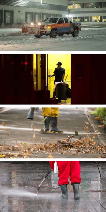 Transblue Facility Services, in action Transblue Facility Services, in action